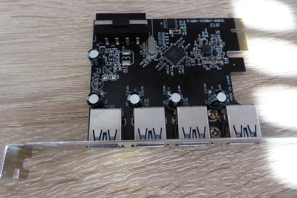 Scheda di espansione PSIe USB 3.0 4x porte - Immagine 1 di 1