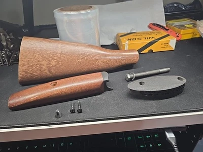 НАБОР ДЕРЕВЯННЫХ ЛОЖ И ЦЕВЬЯ NEF PARDNER H&R TOPPER SB1 410GA - Изображение 1 из 4