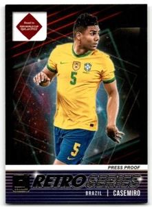 2021 Donruss Retro Series Press Proof Casemiro Brazil #12 - Picture 1 of 2