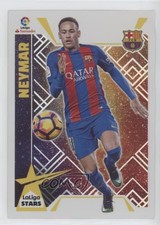 2017-18 Panini Colecciones Este Liga Stickers La Liga Stars Neymar Jr #17