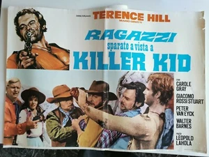 FOTOBUSTA RAGAZZI SPARATE A VISTA A KILLER KID TERENCE HILL, CAROLE GRAY 6 - Bild 1 von 1