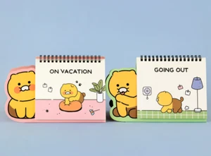 KAKAO Friends 2025 DESK CALENDAR 13 Months Dec. 2024 - 2025 + Track - Picture 1 of 13