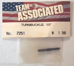 Team Associated 7251 Turnbuckle 1.0" RC Radio Controlled Part NEW NOS - Picture 1 of 1