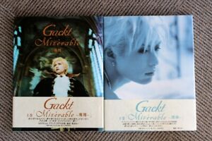 Gackt Photobook Photograph Mizerable Vol.2 Hisho+Vol.2 Unmei w/obi