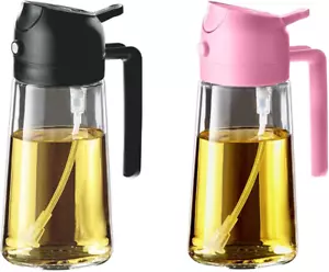 Trendplain 16Oz/470Ml Olive Oil Sprayer for Cooking - 2 in 1 Olive Oil Dispenser - Picture 1 of 12