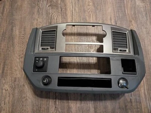 06-08 Dodge RAM Dash RADIO Bezel Climate Trim Panel Storage Oem - Picture 1 of 9