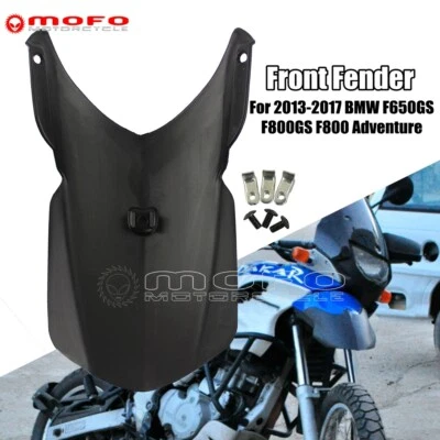 5.75" Motorcycle Front Fender Extender Mud Guard For BMW F650GS F800GS 2013-2017 - Image 1 of 4