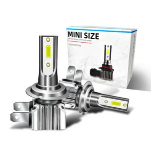 2PCS LED Headlight Kit H7 High Beam Fog Bulbs Super Bright 6500K For VW Fusion - Picture 1 of 11