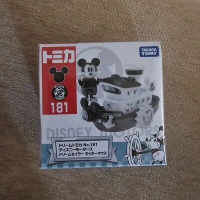 TOMICA Dream Disney Motors 181 Sailor Mickey Mouse TAKARA TOMY Japan Import   - Image 1 of 4