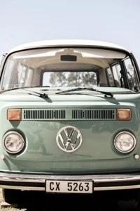Kombi Bus by Shot by Clint Photography Art Print on Paper or Canvas Ships Free - Picture 1 of 3