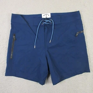 Everest Isles Board Shorts Men size 36 Lined Swim Trunk Beach Surf Birdwell Blue - Picture 1 of 10