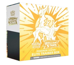 Brilliant Stars Pokemon Center Elite Trainer Box ETB New Sealed - Picture 1 of 6
