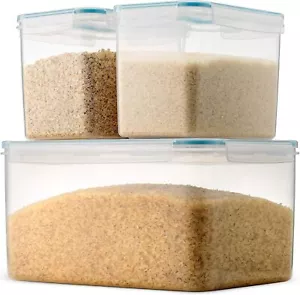 Biokips Extra Large Rice Container – Airtight Food Storage Containers for Rice, - Picture 1 of 7
