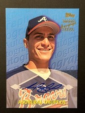2000 Topps Traded Autograph #TTA41 Asdrubal Oropeza Atlanta Braves