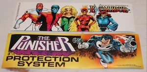Excalibur & or The Punisher, Comic Images Marvel Promo Bumper Sticker 1990, Gift - Picture 1 of 10