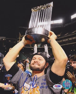 Cody Ross SIGNIERTES 8x10 Foto + 10 WS Champs SF Giants PSA/DNA HANDSIGNIERT - Bild 1 von 1