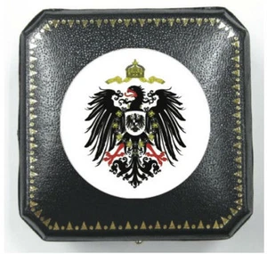 Águila del Reich Prusiano Alemán Moneda Plata Real Mark Thaler Estuche Medalla Caja G - Imagen 1 de 1