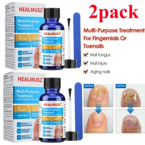 HEALMUSZ Fungal Nail Renewal Treatment, Effectively Treat Nail Fungus 2x30mL - Picture 1 of 16