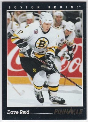 M) 1992-1993 Pinnacle NHL Hockey Trading Card Dave Reid #191 - Image 1 of 2
