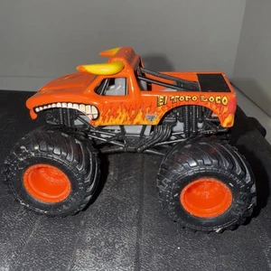 Monster Jam El Toro Loco Orange Wheels Loose Truck 1/64 Diecast Dirty Tires - Bild 1 von 7