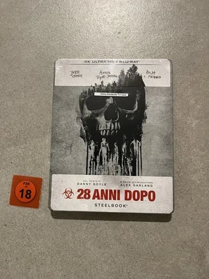 28 Years Later 4K UHD Blu Ray Steelbook NEU/OVP Dt. Ton fehlt FSK 18 - Bild 1 von 3