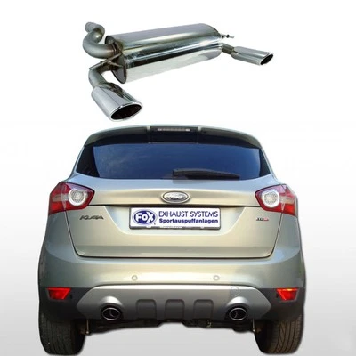 Fox Scarico Sportivo ESD Re Li Je 1X106X71Mm Per Ford Kuga 2.5L 2.0L D - Immagine 1 di 4