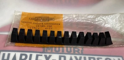 Harley Aermacchi 75-78 SXT125 SS125 NOS цилиндр ребро резиновый глушитель 16786-75P - Изображение 1 из 4