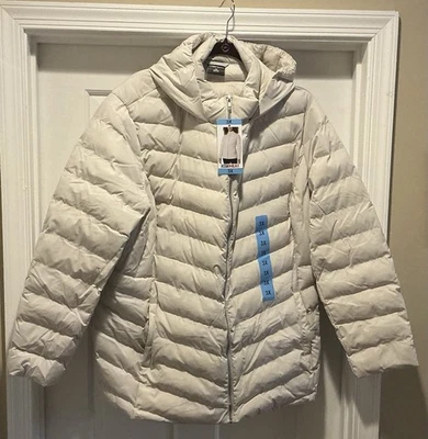 Chaqueta Power Tech 32 DEGREES para mujer ~ crema ~ talla 3X (22W-24W) Foto 1 de 4