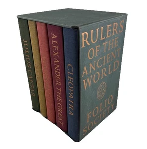 Rulers of the Ancient World Folio Society 5 Volume Set with Slip Case Hardcovers - Picture 1 of 11