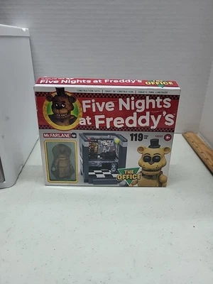 McFarlane Toys Five Nights At Freddy’s The Office With Golden Freddy NIB - Image 1 of 4