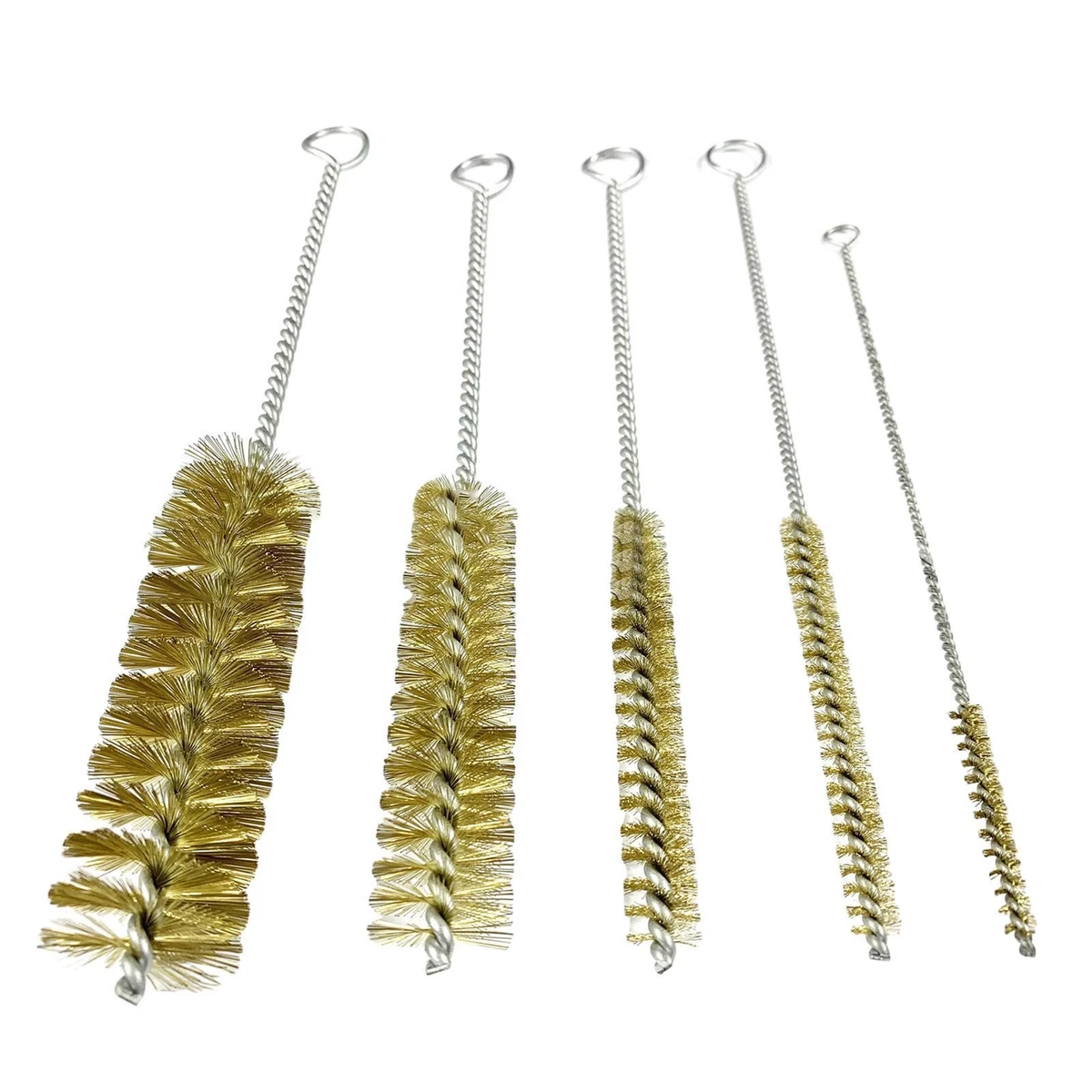 Ruibeauty 24 Pcs Brosse En Laiton Brosses à Roue En Fil D'Acier Outil Rotatif Pour Enlever La Rouille Du Métal