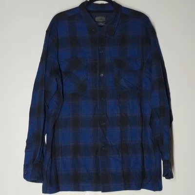 Pendleton Board Shirt Flannel Plaid Wool Limited Edition Mens Large  - Image 1 of 4