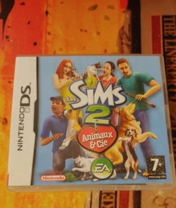 Die Sims 2: Haustiere Animaux (2007) Nintendo DS (Box Manual Modul) CIB works - Picture 1 of 2