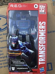 Figura de acción Hasbro Transformers R.E.D Generations Soundwave sin conversión - Imagen 1 de 2