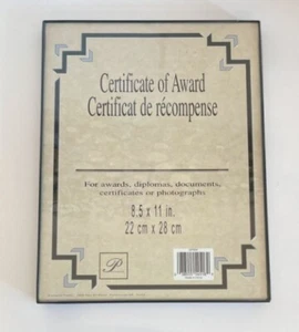 Two NEW Pinnacle certificate of award frames - 8.5” x 11” ($10 EACH!) - Picture 1 of 3