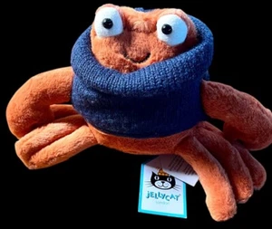 Peluche JELLYCAT ~ COZY CREW GRANCHIO ~ 5" ~ NUOVO CON ETICHETTE ~ RITIRATO HTF - Foto 1 di 4