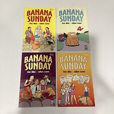 Banana Sunday 1-4 Complete set 1 2 3 4 Root Nibot Colleen Coover Oni Press 2005