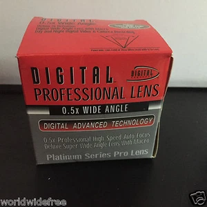 Digital Concepts Hi Definition Silver Digital Wide Angle Lens With Macro -1358W - Picture 1 of 4