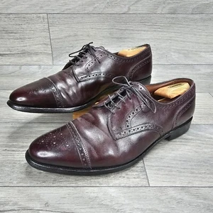 Scarpe eleganti Oxford Allen Edmonds Sanford 5277 da uomo in pelle taglia 11,5 D - Foto 1 di 10