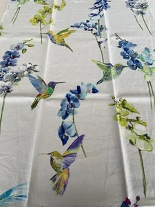 Nectar colour Stream Designer Fabric Wild Flower Collection 100% Cotton - Picture 1 of 5