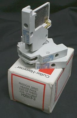 H2003-3 Cutler-Hammer Freedom Series Heater Pack .624-.924 Amp Set de tres 3 Foto 1 de 3