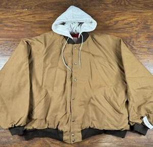 Vintage Ozark Mountain Apparel Hooded Duck Canvas Jacket XXL Distressed USA Made - Bild 1 von 6