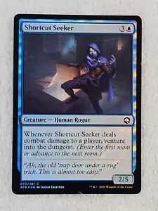 MTG Shortcut Seeker FOIL - Adventures in the Forgotten Realms # 73 Near Mint - Picture 1 of 6