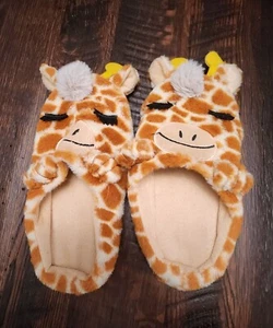 Giraffe Critter Slippers size S 5 - 6 used condition - Picture 1 of 4