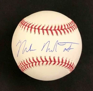 Mike Michael Nelson Trout full name autograph signed Baseball MLB Hologram Holo - Picture 1 of 2