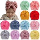 Soft Bowknot India Caps Knot Headband Baby Turban Hat Head Wraps Infant Beanies