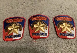 Memorial Villages Houston Texas Police Department Uniform Patch gebraucht nicht mehr produziert 3 - Bild 1 von 6