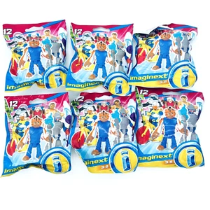 Imaginext Serie 12 Figuras Aleatorias Misteriosas Bolsas Ciegas NUEVO Lote Sellado de 6 - Imagen 1 de 5