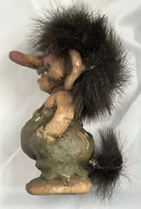 Vintage Norwegian Troll 6 inch 1990’s Original MADE IN NORWAY Long Nose - Picture 1 of 8