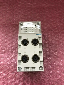 Festo 195742 + 541254, Anschlussblock + Verkettungsblock, gebraucht sehr gut - Bild 1 von 4